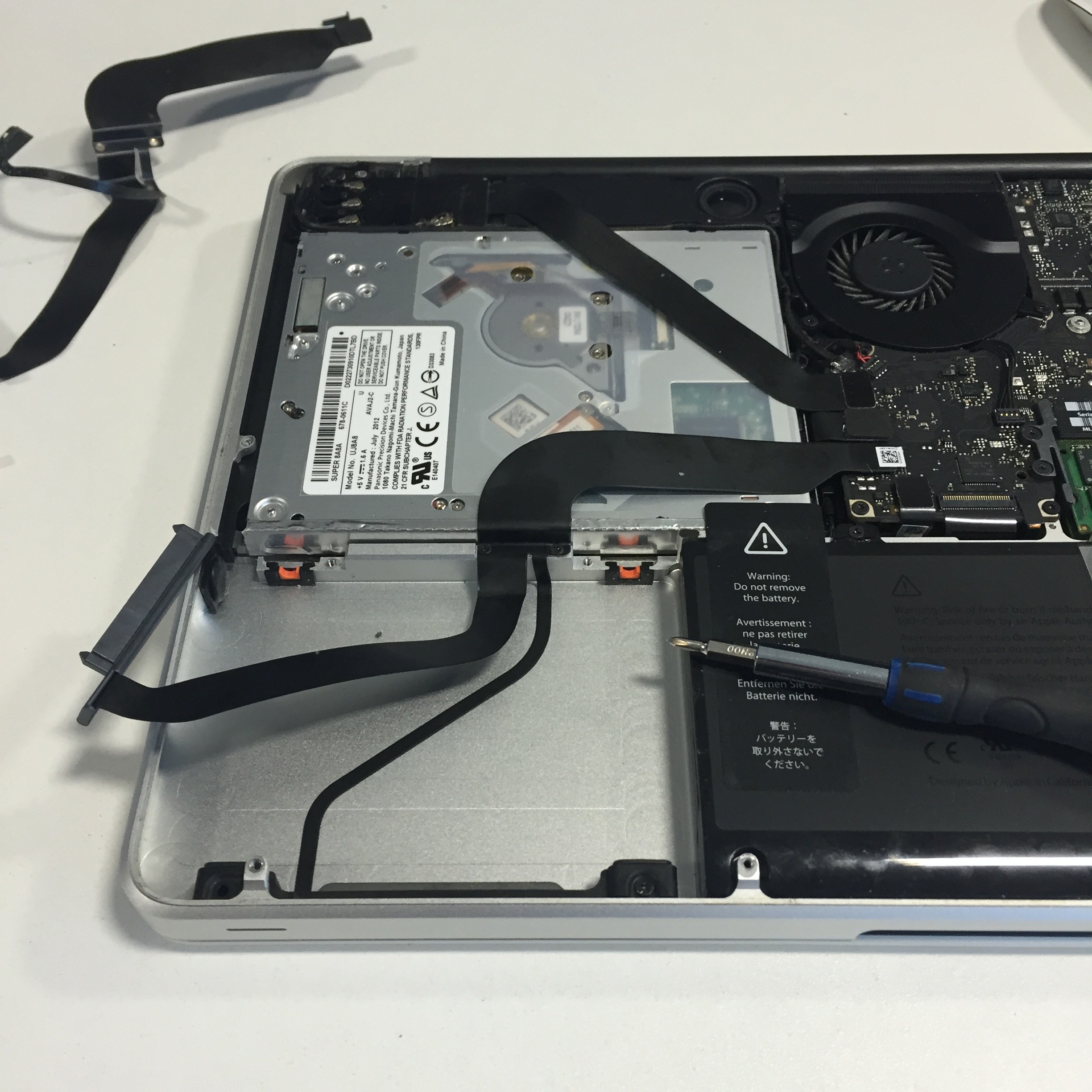 replace hdd with ssd macbook pro mid 2012