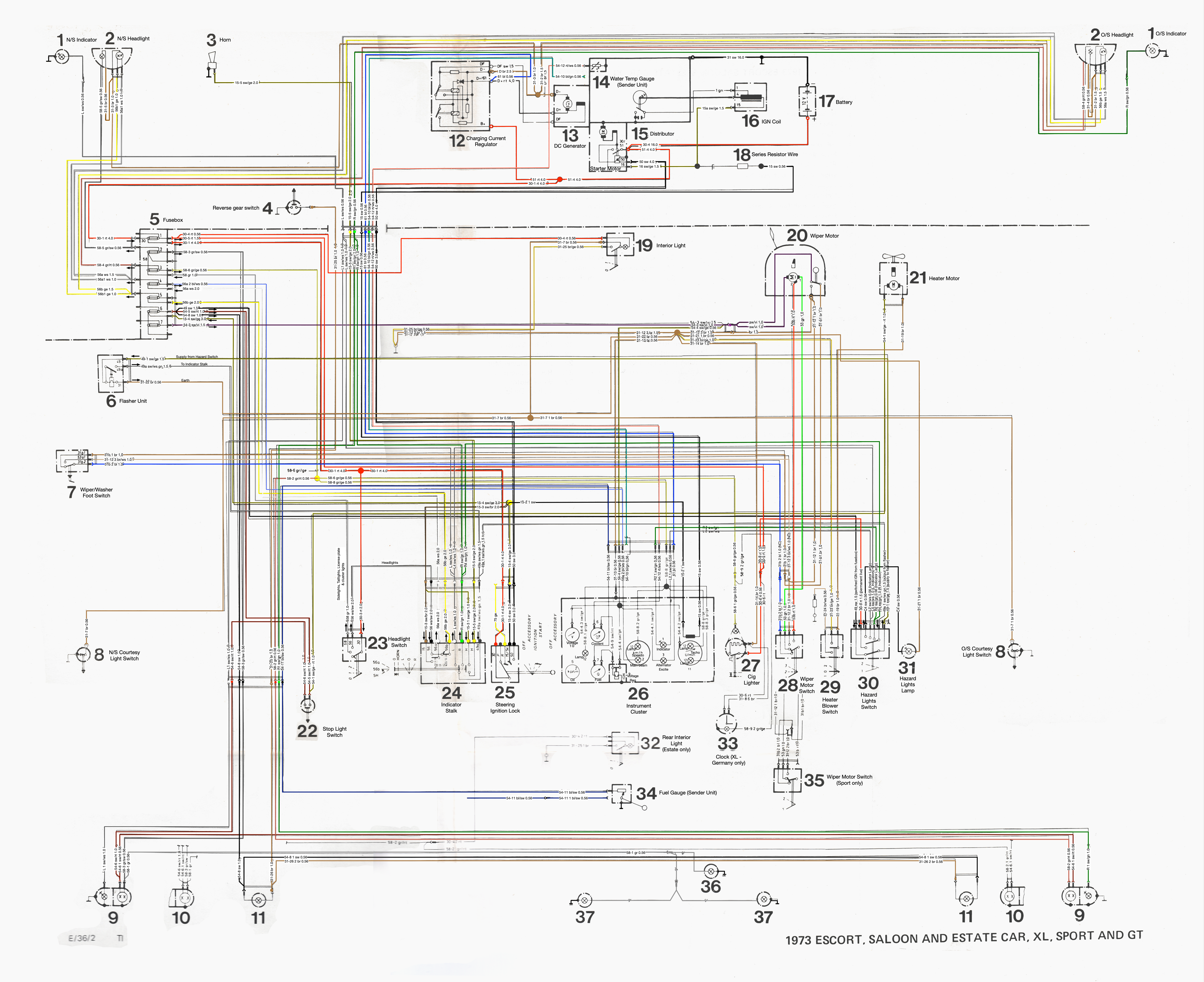 [DIAGRAM] Ford Escort Wiring Harness Diagram FULL Version HD Quality